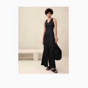 Elegant Black Sleeveless Maxi Dress